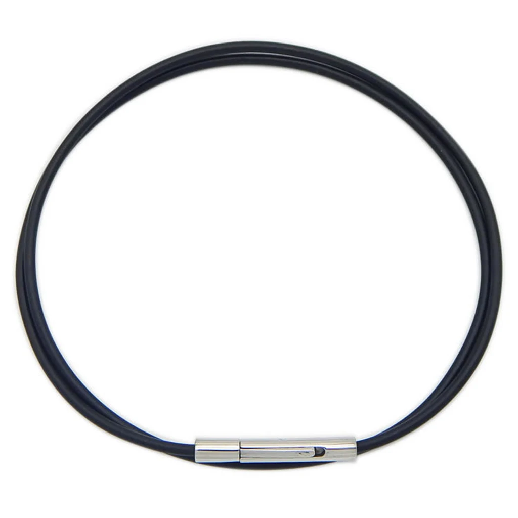 5 Set 22 Mm Jewelry Connectors Leather Cord Ends Cap Fit 3 mm Leather Rope Bracelets Necklaces Findings Buckle DIY Jewelry Craft