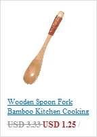 Кухонные принадлежности, новинка, Бамбуковая ложка, лопатка, деревянная посуда, кухонная ложка, инструменты, чистый натуральный бамбук, рисовая ложка, бежевая, горячая Распродажа A30612