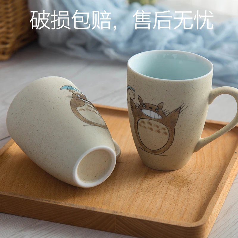 Free shipping Creative Fashion Ceramic Miyazaki Totoro Mug Totoro Cup for Birthday Gift 2019 New