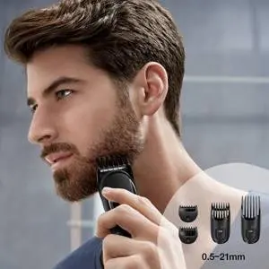 Braun Multi Grooming Kit, 6-in-1 Beard and Hair Trimming Kit with Nose Trimmer