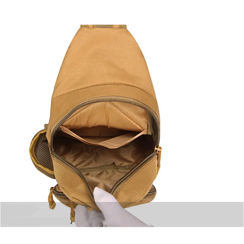 

Hot Selling Mini Sling Chest Pack Bag Molle Backpack Crossbody Shoulder Bag for Hunting Camping Trekking -B5