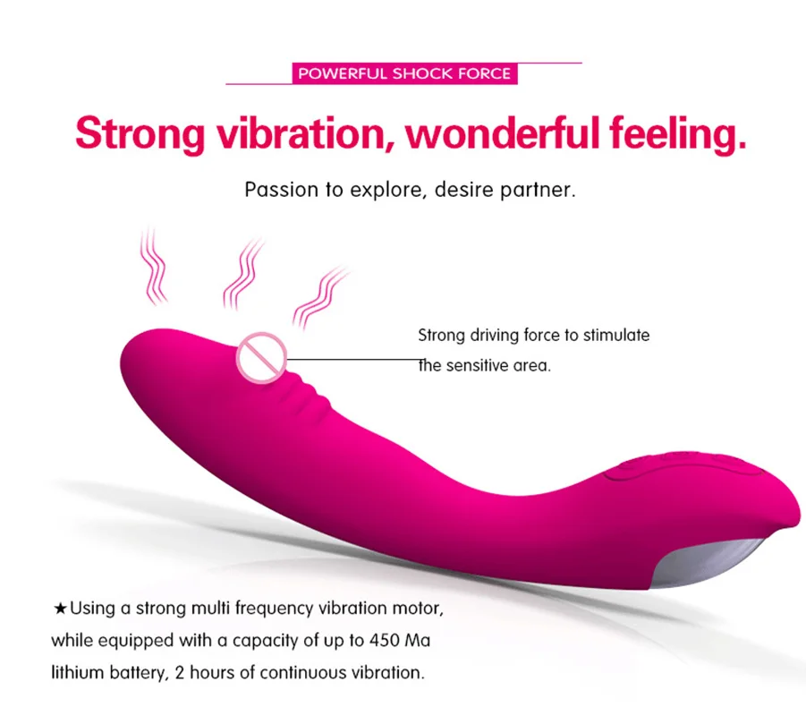 Multi Speed Clitorial Vibrator Dildo 10 Modes Masturbator Sex Toy for Woman Vagina Massager Intimate Toys Adults | Красота и здоровье