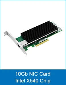 LR-LINK 9802BT 10 Гб Ethernet серверный адаптер двухпортовый PCI-E Сетевая карта Lan контроллер NIC Intel X540-T2 совместимый