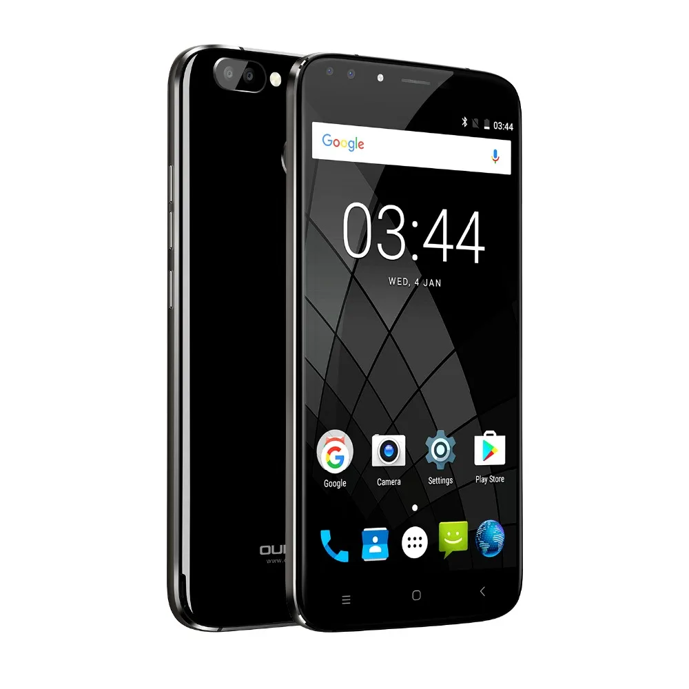 Oukitel U22 двойной Спереди сзади Камера MTK6580A 4 ядра Android 7 0 2 GB Оперативная память 16 Гб