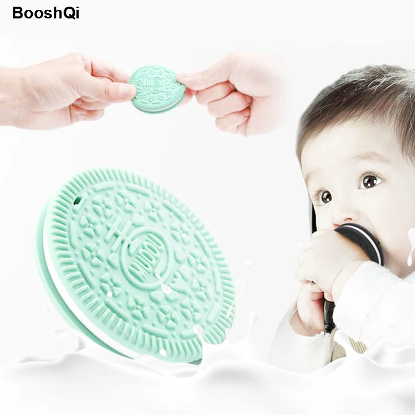 5 шт. детский силиконовый Прорезыватель для зубов с отверстием|teething toys|bpa free kidsfood