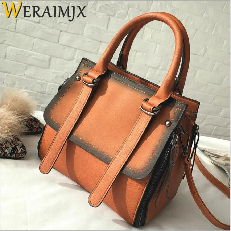 

WERAIMJX Famous Shoulder Bags for Women 2019 Newest Designer Women Handbags Leather Messenger Bag Carteira Feminina MJ261