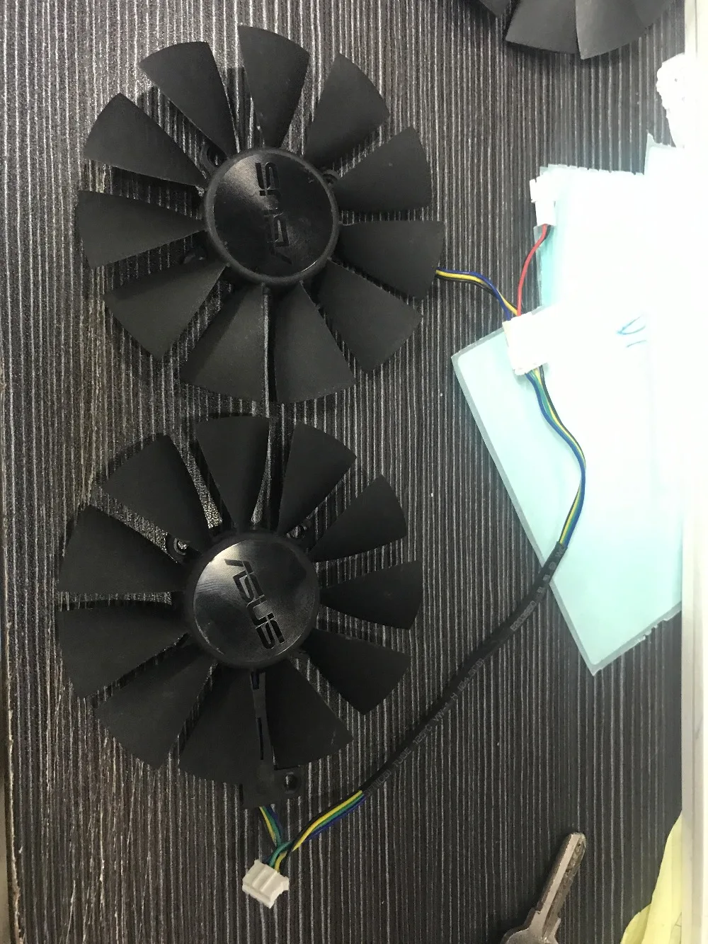 Вентилятор кулера 87 мм для ASUS GTX1060 1070 Ti RX 470 570 580 видеокарта Everflow T129215SU PLD09210S12HH