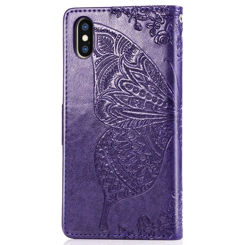 Кожаный чехол книжка для iPhone X XS MAX 8 7 6 6s Plus XR XS|Бамперы| |