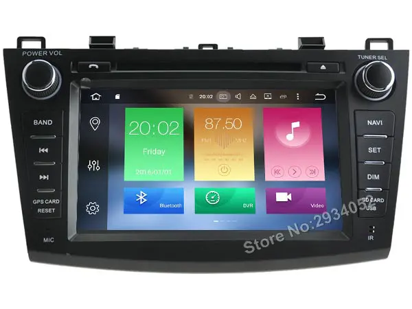 FOR MAZDA 3 2010 2012 Android 8 0 Car DVD player Octa Core 8Core 4G RAM