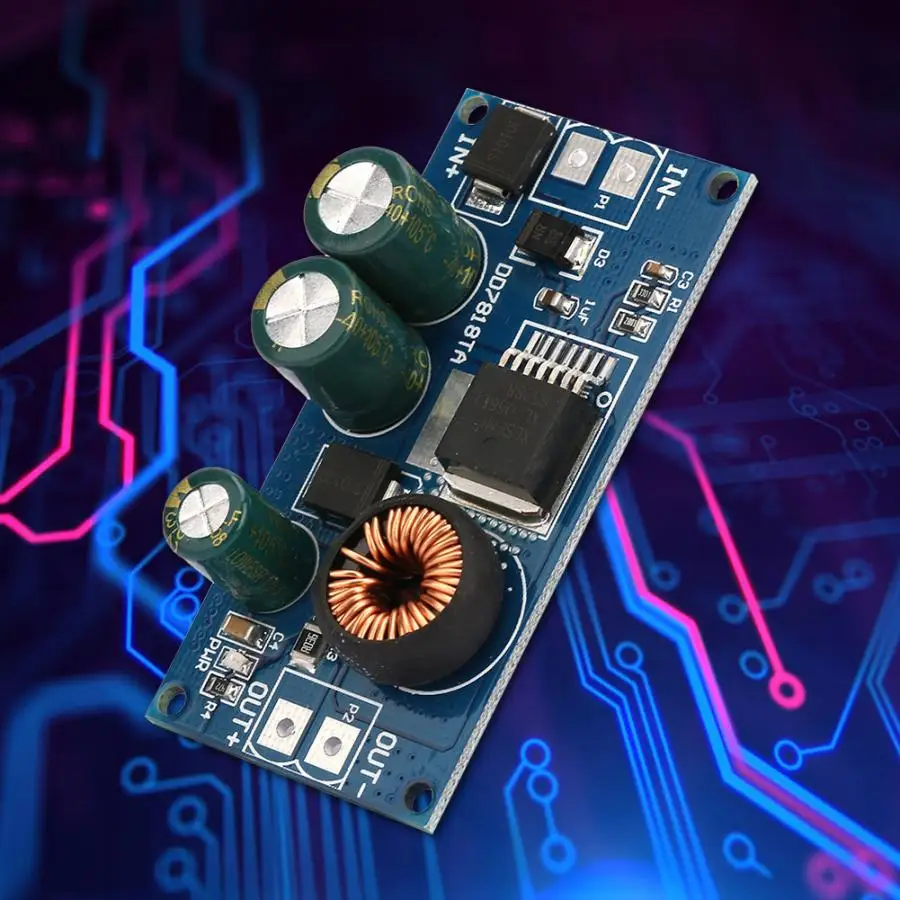

2.1A DC-DC Step-Down High Voltage Power Supply Module 10-80V DC Input Adjustable Step Down Buck Converter