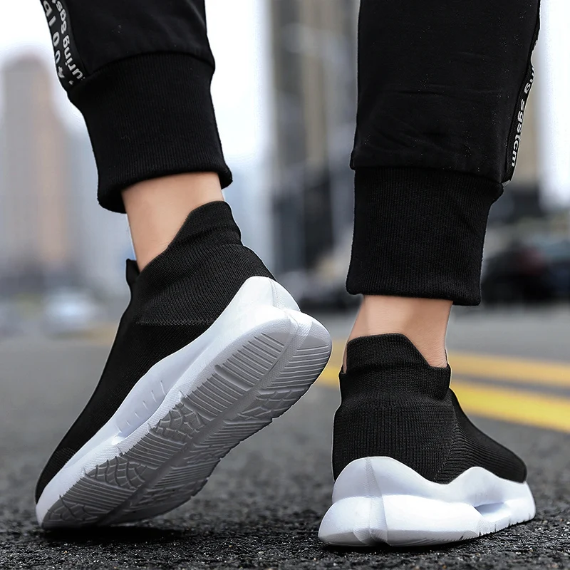 Brand 2019 Men Comfortable Casual Shoes Male Adult Shoes Weave Mesh Men Breathable Black Shoes Lightweight Flats Zapatos Hombre Brand 2019 Men Comfortable Casual Shoes Male Adult Shoes Weave Mesh Men Breathable Black Shoes Lightweight Flats Zapatos Hombre