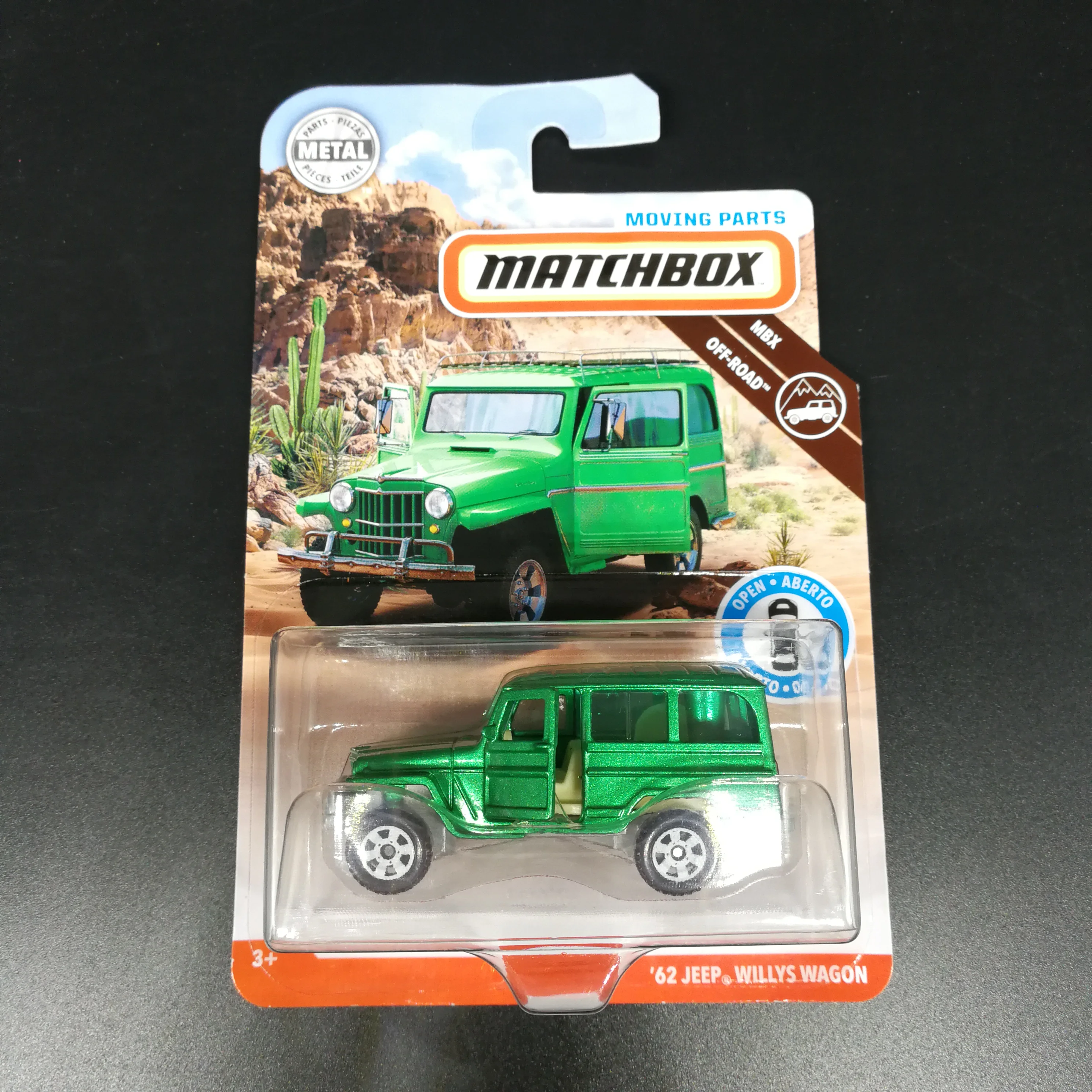  2019 Matchbox Car 1:64 Sports 62 JEEP WILLYS WAGONX Metal Material Body Race Car Collection Alloy C
