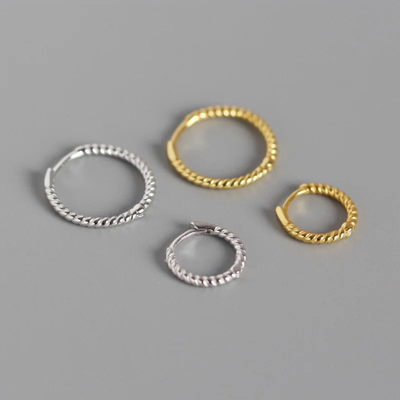 twisted cartilage earrings