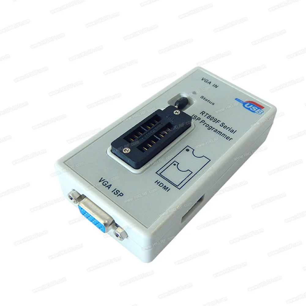 100% оригинальный новейший универсальный программатор RT809F ISP EPROM EMMC Nand FLASH VGA AVR GAL