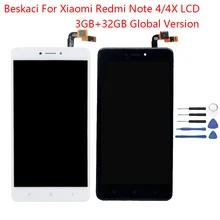 Beskaci Display For Xiaomi Redmi Observe 4x four LCD Body Show Contact Display For Redmi Observe four World Model 32GB Snapdragon 625