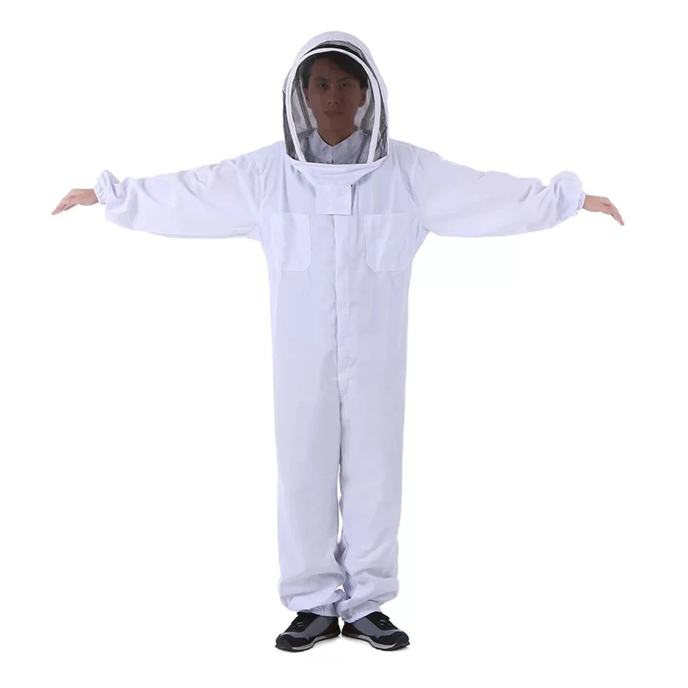 

Outdoor Tools Beekeeping Veil Suit Jacket Thick Beekeeper Protective Clothing Anti-bee Clothes Bee Hat Equipment Outdoor Tools