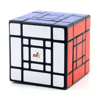 MF8 Mother and Son Doulbe 3x3x3 Cube Puzzle Black Sticker Cubo Magic Toys For Children Strange Shape Twisty Cube Son-Mum