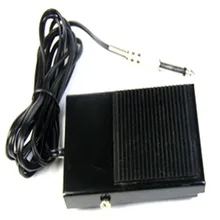 Профессиональный квадратный черный 2 meterssiliconтатуировки педаль коммутационное оборудование поставка DZ-05