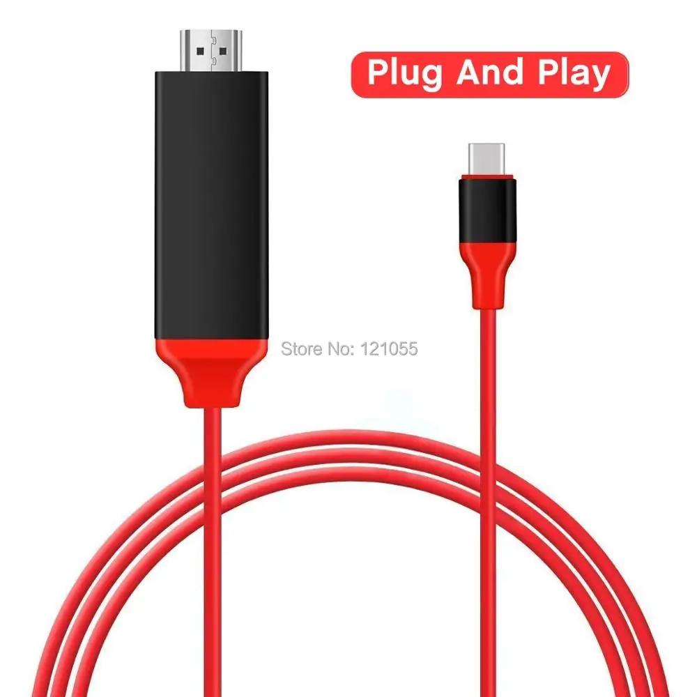 

HDTV Converter for Samsung Galaxy S8/S9/note9 hdmi cable For HUAWEI Mate 20/P20 adapter TV box for Mac book Video stick