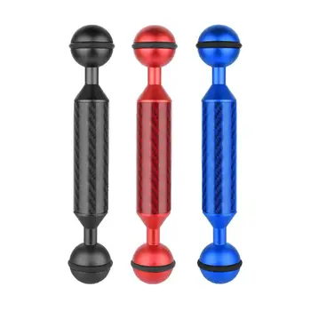 

For Gopro Camera Dual Ball Head Float Buoyancy Arm Diving for OSMO Action Carbon Fiber for Gopro /EKEN Camera phone Underwater
