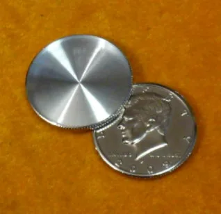 

1 PC Expanded Shell Half Dollar (Head) Magic Tricks Appearing Vanish Coin Magie Accessories Close Up Gimmick Prop Illusion