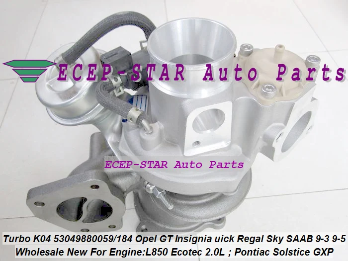 K04 53049880059 4814279 860224 860262 12652494 4811580 Turbo For Buick Regal For Opel GT Insignia HHR L850 Ecotec 2.0L Gasoline