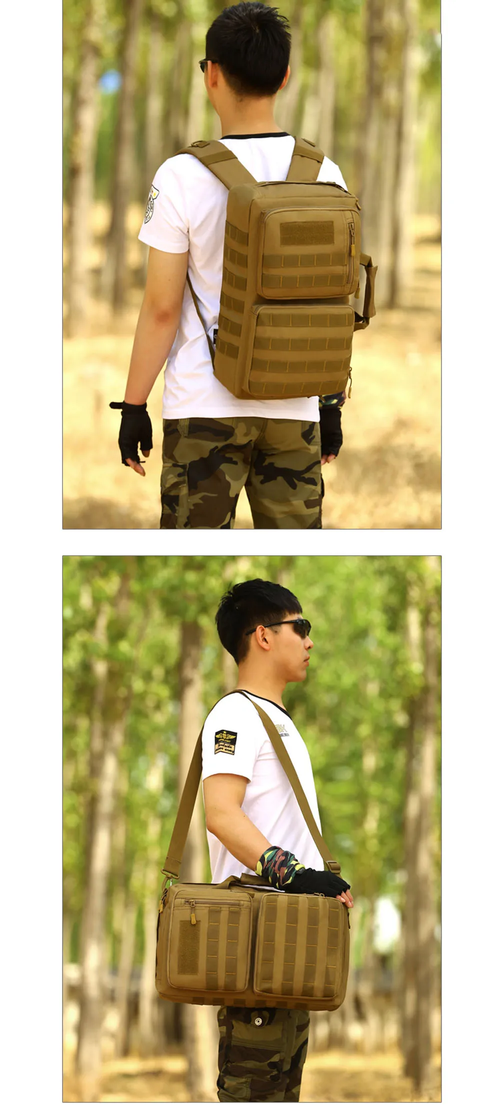 Outdoor Military Backpack Pack Rucksack Tactical Bag (1)