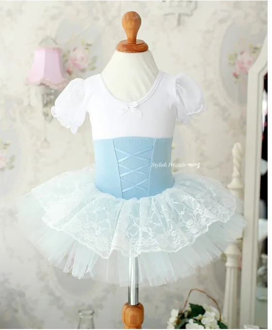 Для Девочек Классический длинный рукав одежда для бальных танцев для маленьких девочек костюмы для выступлений детская балетное