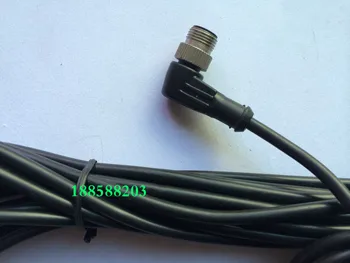 

FSC12-MB-4 M12 10m PVC cable sensor connector 4 pins bend male head for M12 4 wries proximity sensor switch