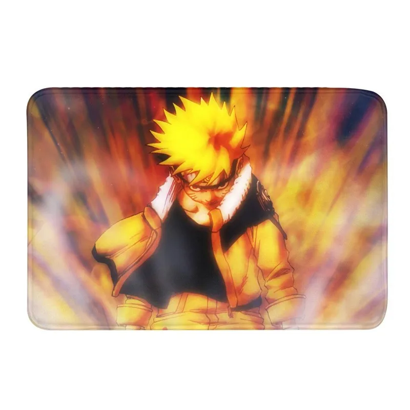 Коврик для ванной Харадзюку Аниме Наруто 3D коврик с рисунком Нескользящая