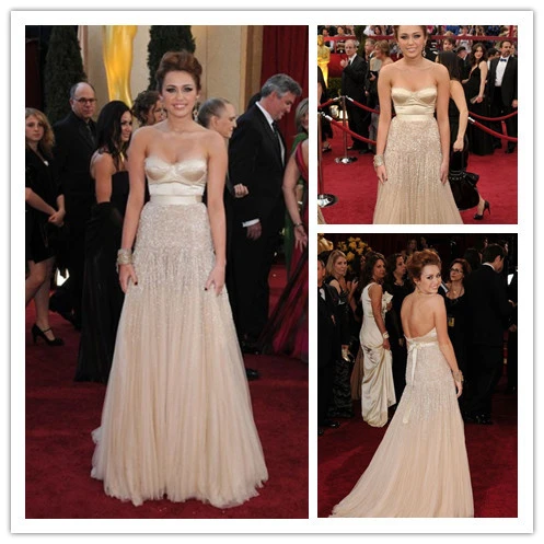 champagne dress with red shoes