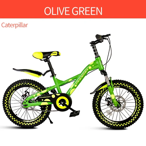 Феникс высокое качество детский велосипед прочный легкий алюминиевый детский велосипед 18 20 22 дюймов односкоростные 21 скоростные гоночные шины - Цвет: 18in Single speed