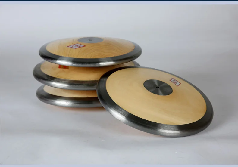 Wholesale 2kg Wood Solid Discus Athletics Trainging Discus Fitness