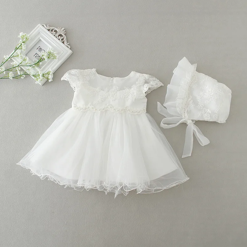 baby girl dress with hat