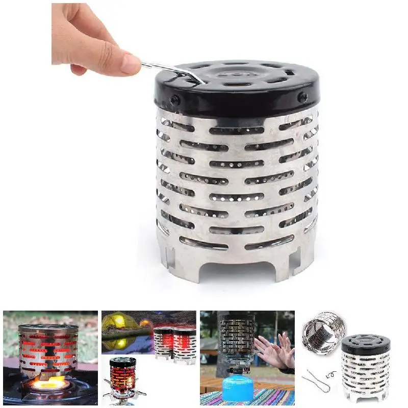 Mini Stove Portable Gas Heater Outdoor Camping Stove Mini Oven noo