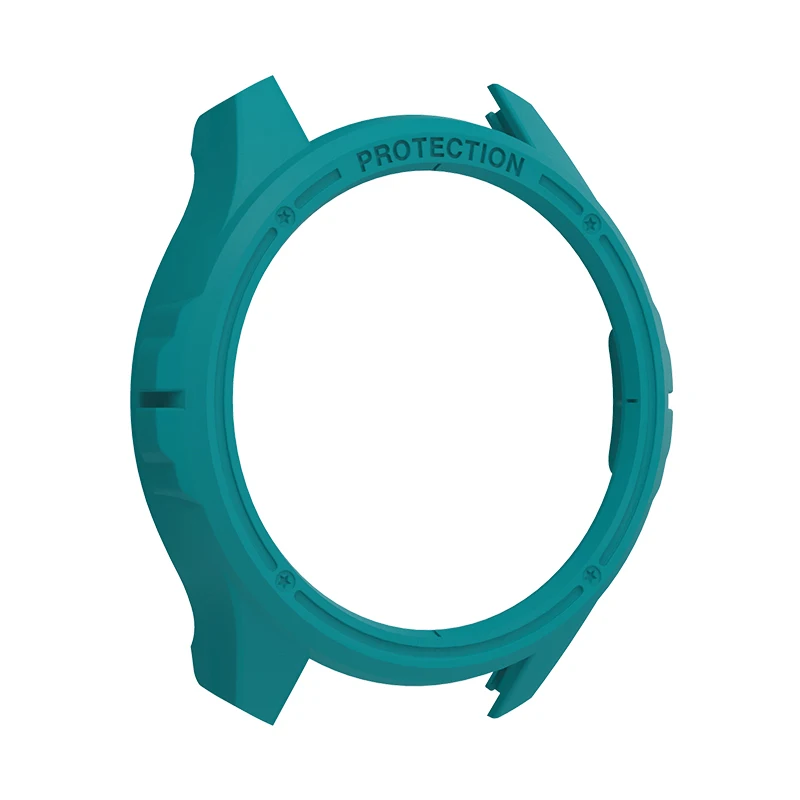 Для Ticwatch C2 Platinum Onyx Чехлы SIKAI умные часы защитный чехол Жесткий ПК Бампер Аксессуары Анти-Царапины многоцветные - Цвет: C2 Cover lightblue