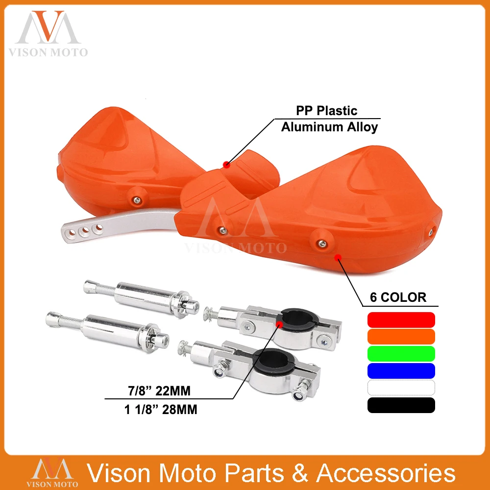 

Universal 22mm 28mm Handguards Handlebar Hand Guards Protector For KTM EXC EXCF XC XCF XCW XCFW MX EGX SX SXF SXS SMR 125-530