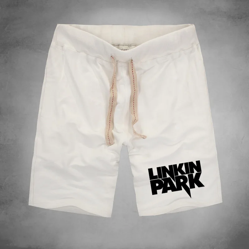 

LINKIN PARK Pattern Shorts Men's summer running Short Trousers Casual Jogger Shorts Sweatpants Fitness Workout Short Pants