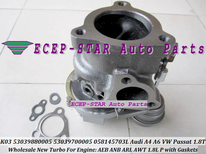 K03 5 53039880005 058145703C 058145703L 058145703E турбо для audi A4 A6 для VOLKSWAGEN VW PASSAT AEB Ану ARL Авт 1,8 T 1.8L P