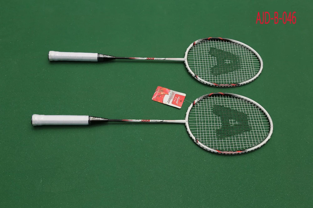 Professional Factory Wholesale A Pair of Badminton Racket With Bag Men