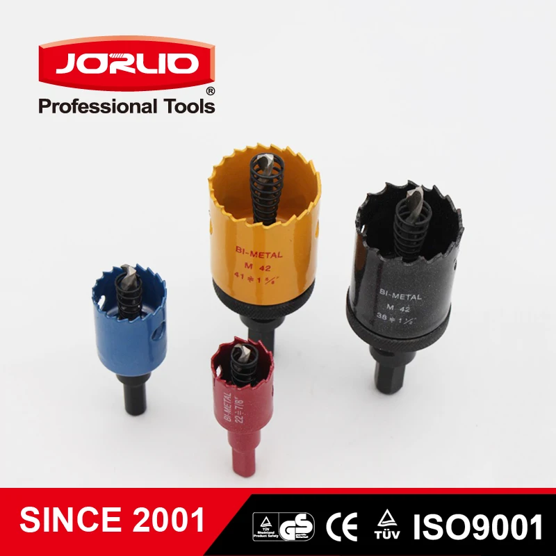 

Hole Saw Cutting Kit 22 - 41mm 3PCS Cutter Drilling Opener for Aluminum Iron Stainless Steel Plate