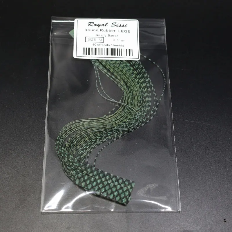 200 нитей 5 цветов/комплект резиновые ноги гризли|tying materials|fly tying materialsfly |