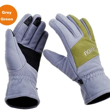Высокое качество зима отдых на велосипеде лыжный перчатки Для женщин Для мужчин Балаклава Флисовая Сенсорный экран перчатки противоскользящие спортивные перчатки