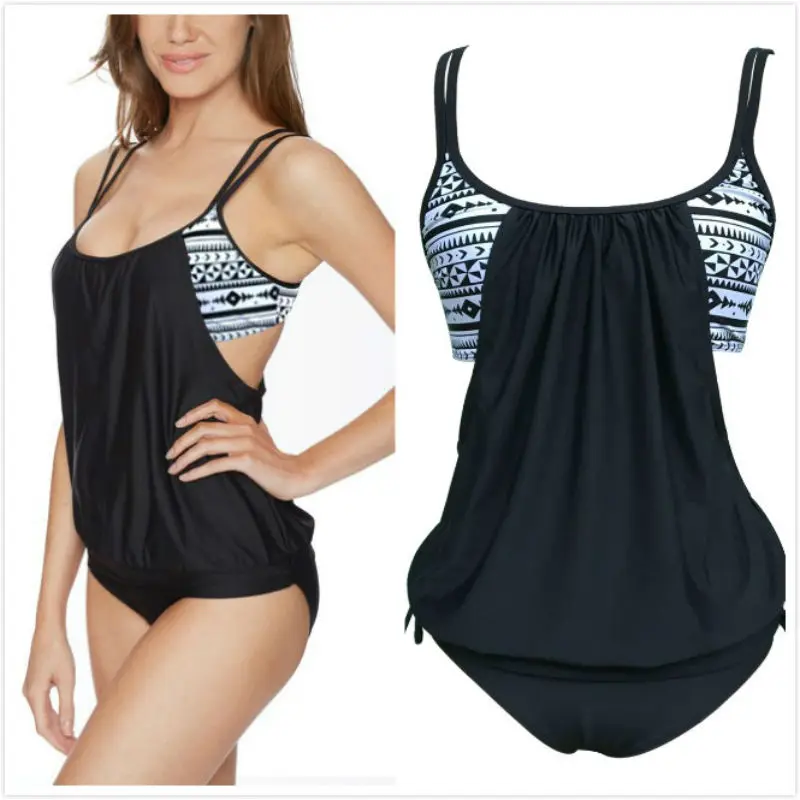 

2017 Retro Plus size Ladies one piece swimsuit Backless Women Swimwear swimming suit for women beach wear size S-4XL