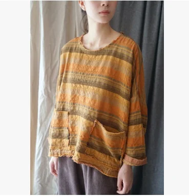 Весна, выпуск продукции, дизайн, футболка свободного кроя из хлопка и льна больших размеров