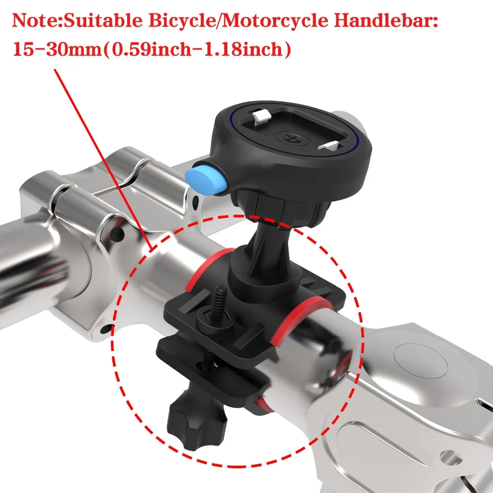 Bike phone holder Motorcycle GPS Handlebar Bicycle phone stand Mount for iPhone XR Shockproof Case 360 Rotate (8)