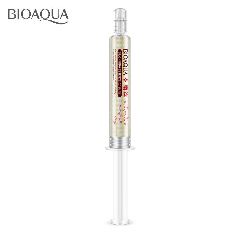 Увлажняющая сыворотка BIOAQUA Silk Protein Hydra Essence против морщин коллагеновый крем для