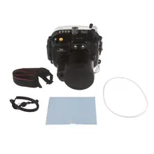 Meikon 40M Waterproof Underwater Camera Housing Case for Canon 70D 18-135mm Lens waterproof underwater housing camera housing case for canon 550d 18 55mm lens