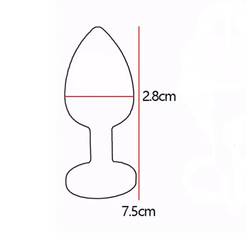2-Silicone-Anal-Plug-Butt-Plug-Unisex-Plated-Jewelry-Sex-Stopper-Adult-Toys-For-Men-Women-Anal