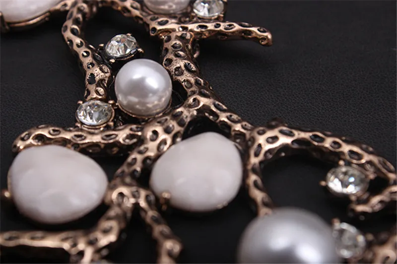 Новинка, модное роскошное колье Boho Stone Femme, колье-ошейник, женское ювелирное изделие,, крупное ожерелье с кристаллами